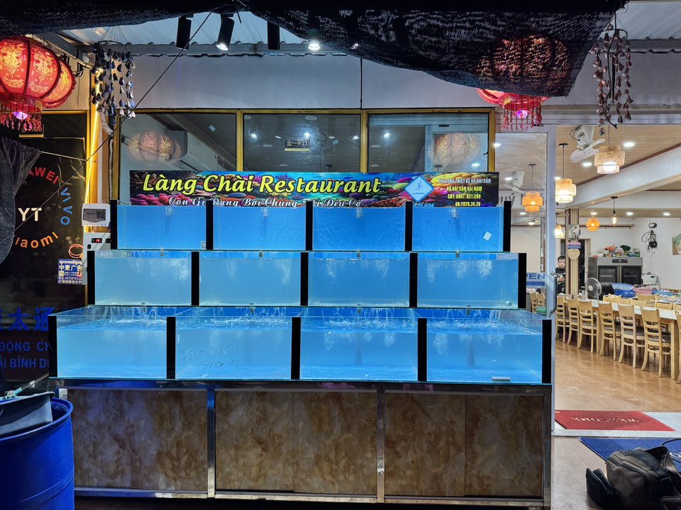 Hồ Hải Sản Tại KohKong Campuchia