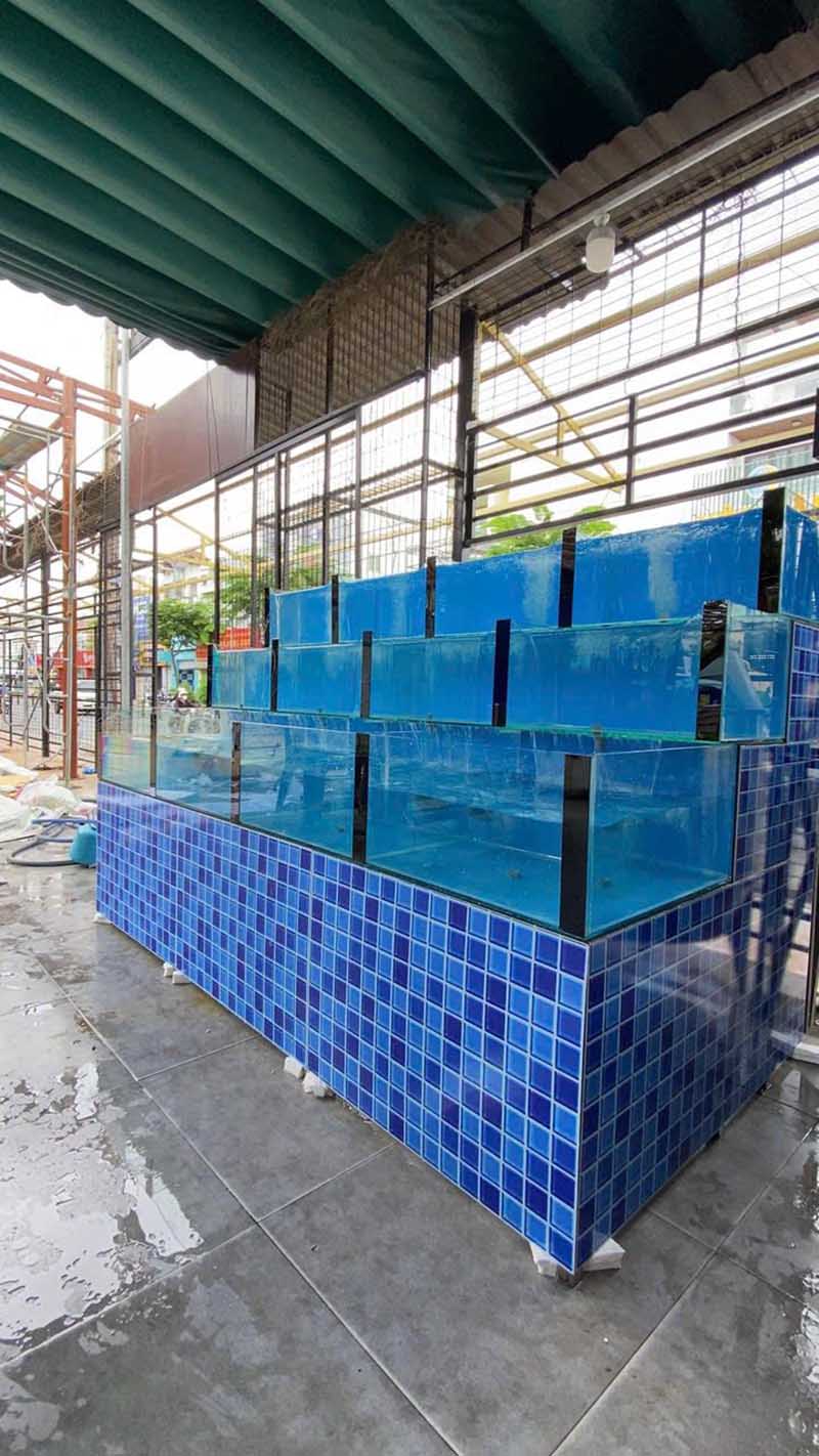 Hồ hải sản Làng Du Lịch Sinh Thái Ông Đề 1