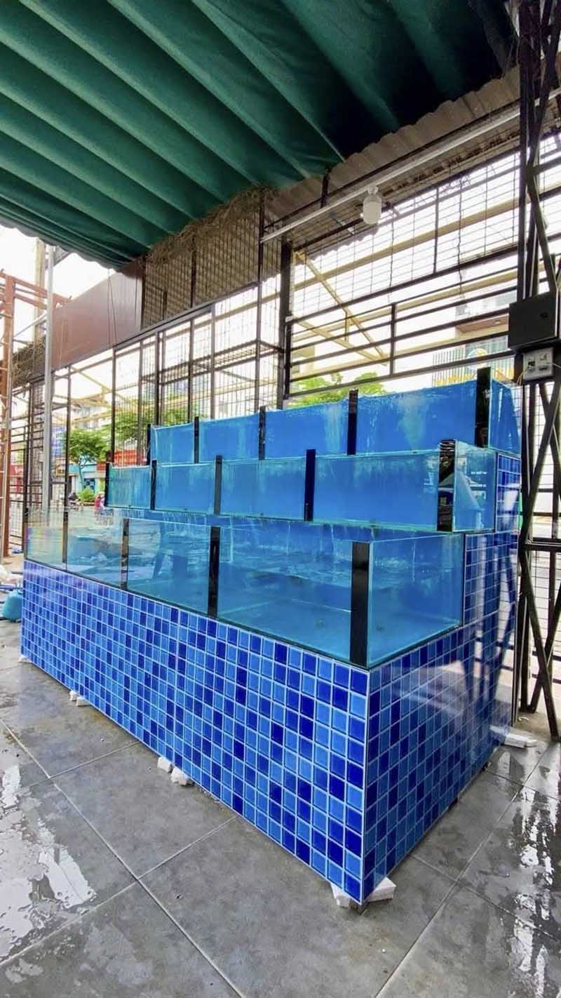 Hồ hải sản Làng Du Lịch Sinh Thái Ông Đề 2