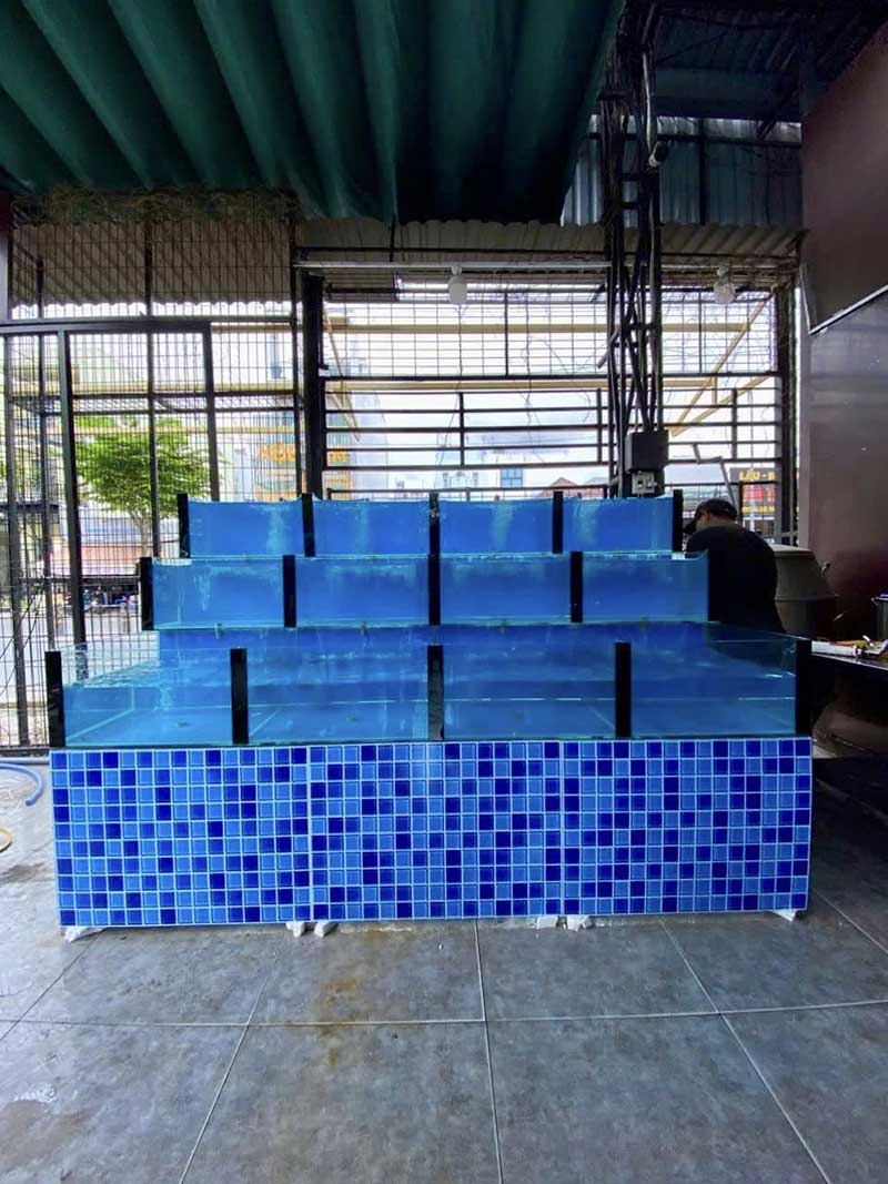 Hồ hải sản Làng Du Lịch Sinh Thái Ông Đề 5