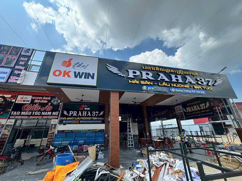 hồ hải sản chợ đêm Bavet Cambodia 2