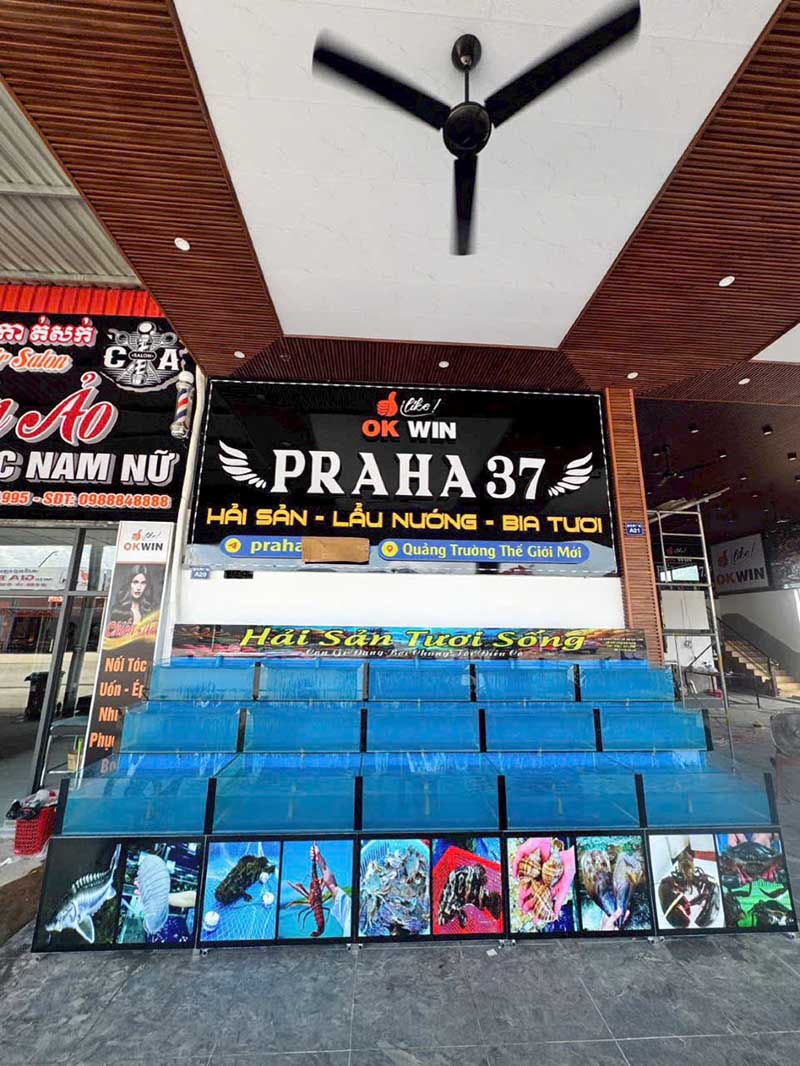 hồ hải sản chợ đêm Bavet Cambodia 4