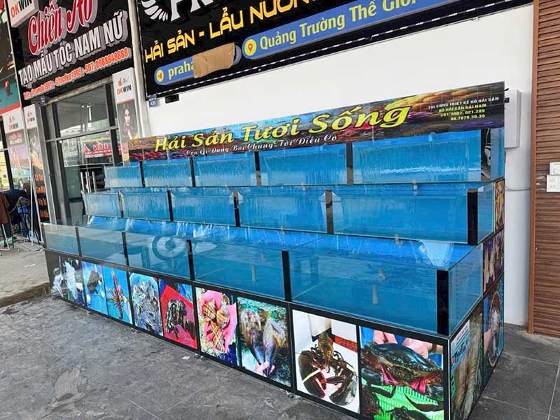 hồ hải sản chợ đêm Bavet Cambodia 5