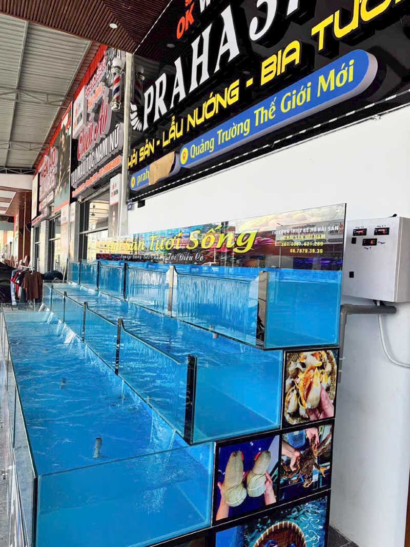 hồ hải sản chợ đêm Bavet Cambodia 6