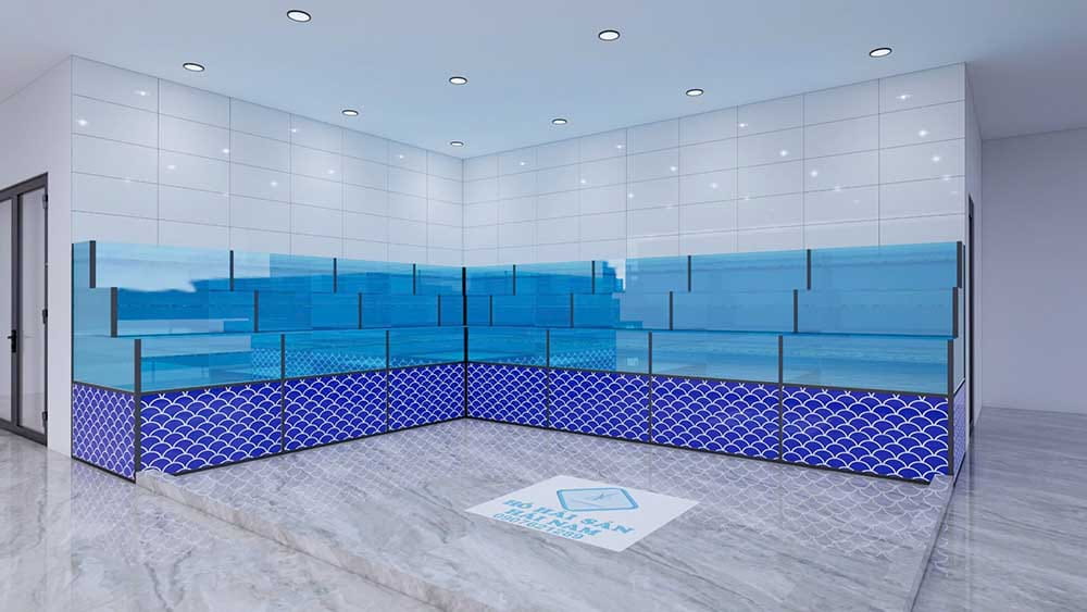 Hồ hải sản nhà hàng Qoo Qoo Gold Cost Nha Trang